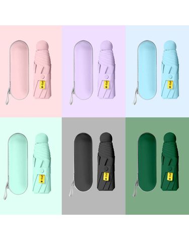 [보리보리] 1+1 미니 초경량 양우산 6컬러