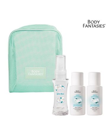 [보리보리]  화이트머스크 바디워시 30ml +바디로션 30ml + 바디미스트 29ml
