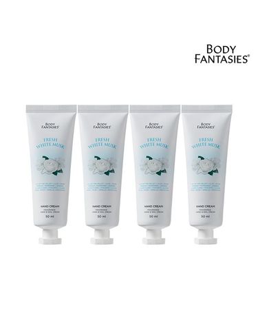 [보리보리]  화이트머스크 핸드크림 50ml 4개