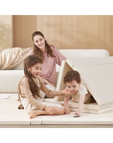 [보리보리] 1+1 슈페리어 140x210 제로 층간소음매트 아기 유아 거실 폴더