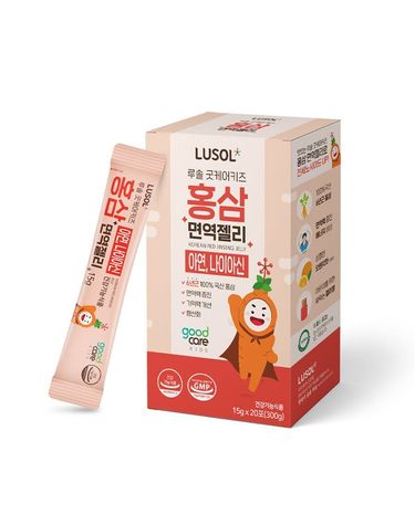 [보리보리] 굿케어키즈 홍삼면역젤리 1박스