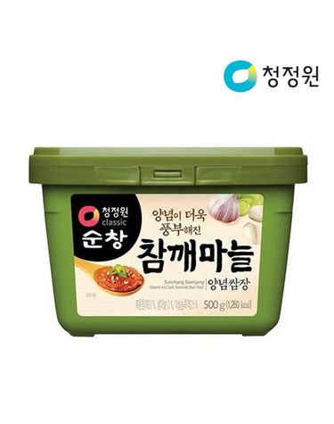 [보리보리] 청정원 참깨마늘 양념쌈장 500g x5개