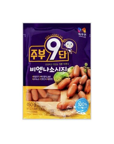 [보리보리] 목우촌 비엔나 소시지 450g 3개