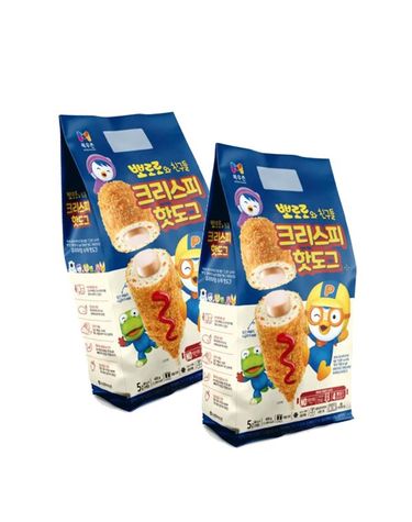 [보리보리] 목우촌 뽀로로 크리스피 핫도그 400g 2개