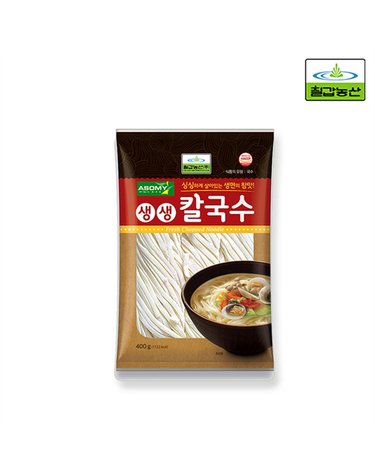[보리보리] 칠갑 생생칼국수 400g 10개