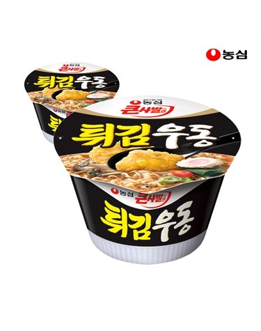 [보리보리] 농심 튀김우동컵라면 111g 16개