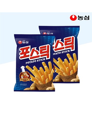 [보리보리] 농심 포스틱 84g 20개