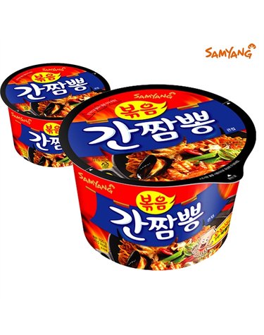 [보리보리] 삼양 간짬뽕 큰컵라면 105g 16개