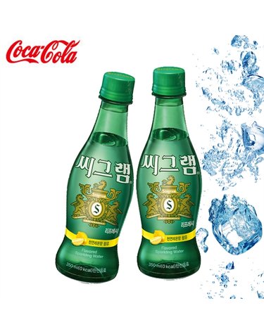 [보리보리] 코카 씨그램 레몬 350ml 24개