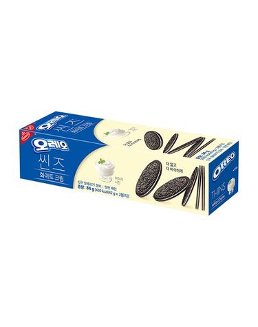 [보리보리] 오레오 씬즈 화이트크림 84g x12개