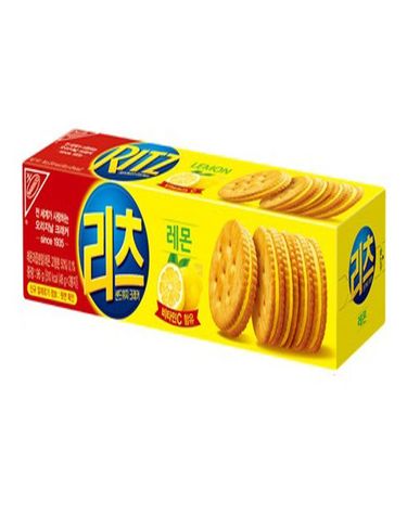 [보리보리] 리츠 샌드위치 크래커 레몬 96g x12개