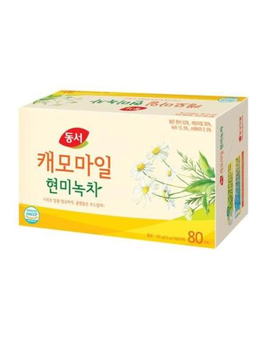 [보리보리] 동서 캐모마일 현미녹차 1.5g 80개입 x2개