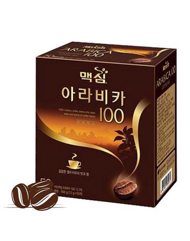 [보리보리] 맥심 아라비카100 커피믹스 11.8g 50T x2개