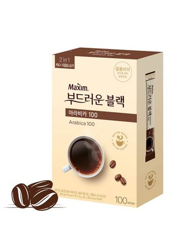 [보리보리] 맥심 아라비카100 부드러운 블랙 2.8g 100T x1개