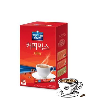 [보리보리] 맥스웰 오리지날 커피믹스 11.8g 100T x2개