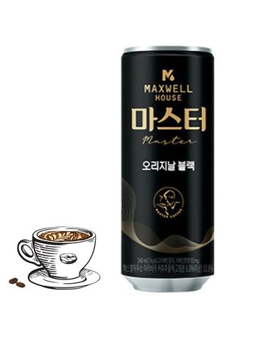 [보리보리] 맥스웰하우스 마스터 오리지날 블랙 240ml 30입 x30개