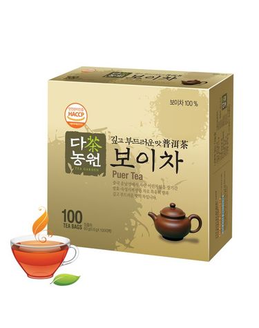 [보리보리] 다농원 보이차 100T x4개