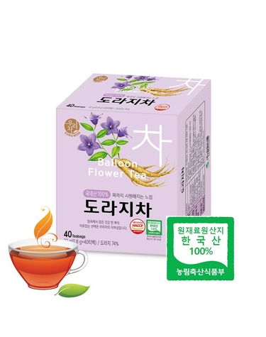 [보리보리] 송원 도라지차 40T x4개