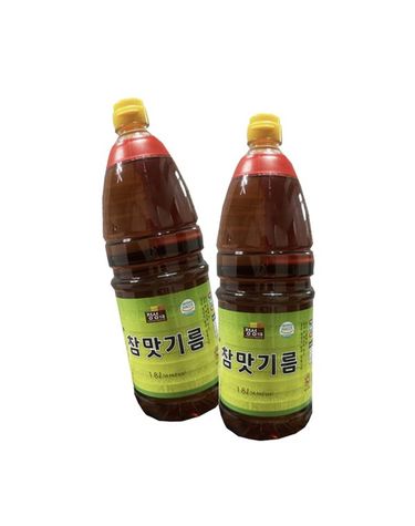 [보리보리] 정성식품 참맛기름 1.8L 2개