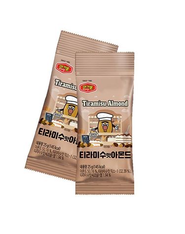 [보리보리] 머거본 티라미수맛아몬드25g12입, 1개