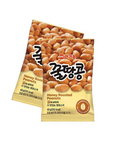 [보리보리] 머거본 꿀땅콩40g12입, 1개