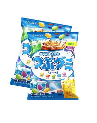 [보리보리] 카슈가이 쯔부구미 소다65g6입, 1개