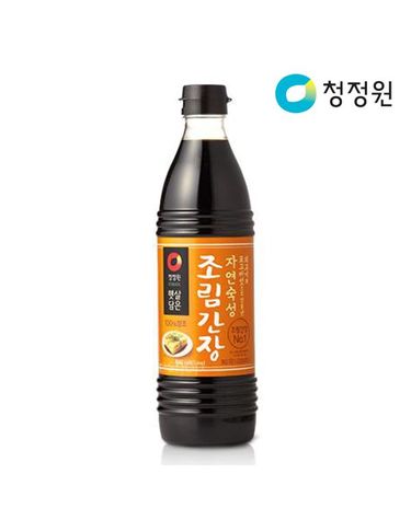 [보리보리] 청정원 자연숙성 조림간장 840ml x6개