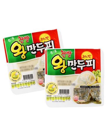 [보리보리] 해태 찹쌀왕만두피 360g 6개