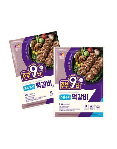 [보리보리] 목우촌 오븐구이 떡갈비 1kg 2개