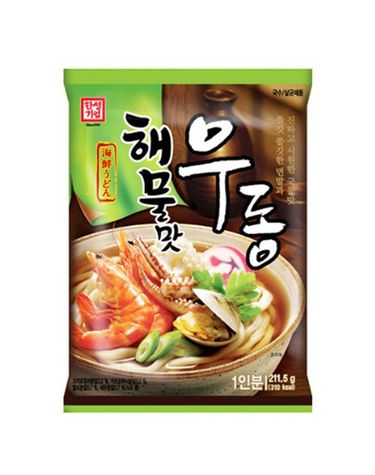 [보리보리] 한성 해물맛 우동 211.5g 10개