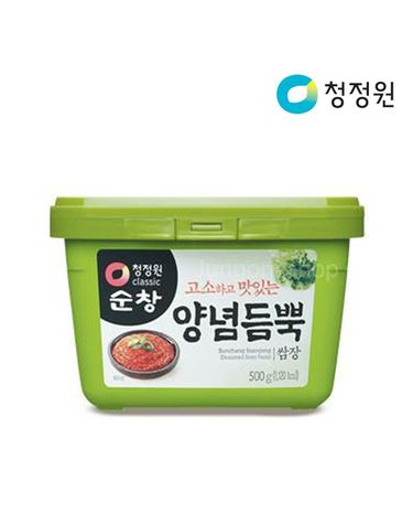 [보리보리] 청정원 순창쌈장 500g 사각 x5개