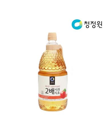 [보리보리] 청정원 2배진한사과 1.8L x3개