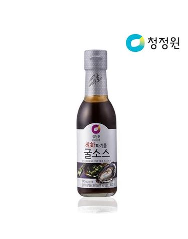 [보리보리] 청정원 직화파기름 굴소스 240g x6개