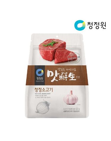 [보리보리] 청정원 맛선생 청정소고기120g x6개