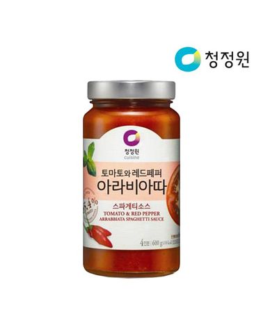 [보리보리] 청정원 아라비아따 스파게티소스 600g x6개