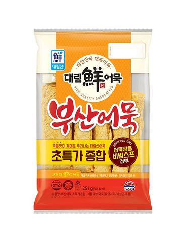 [보리보리] 대림 부산어묵 초특가종합 251g 5개