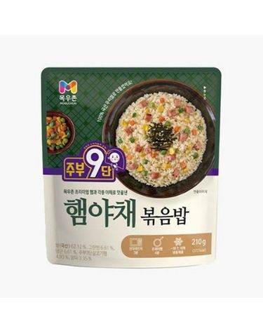 [보리보리] 목우촌 햄야채볶음밥 210g 5개