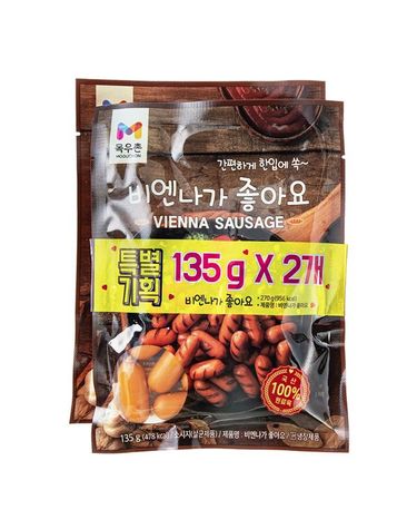 [보리보리] 목우촌 비엔나가 좋아요 135g x2 3개