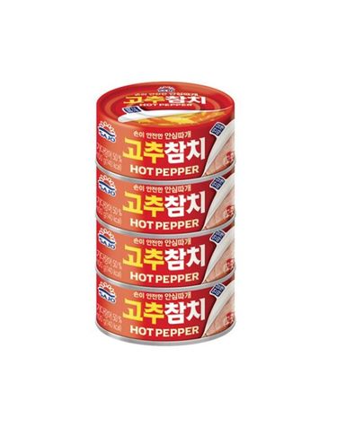 [보리보리] 사조해표 고추참치 안심따개 100g 6개