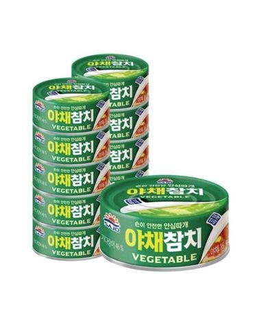 [보리보리] 사조해표 야채참치 안심따개 100g 6개