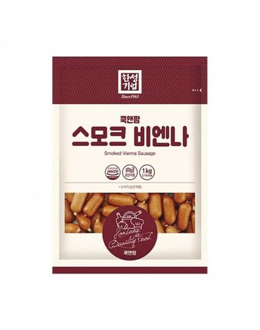 [보리보리] 한성 스모크 비엔나 1kg 2개