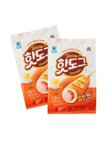 [보리보리] 대림 핫도그 800g 2개