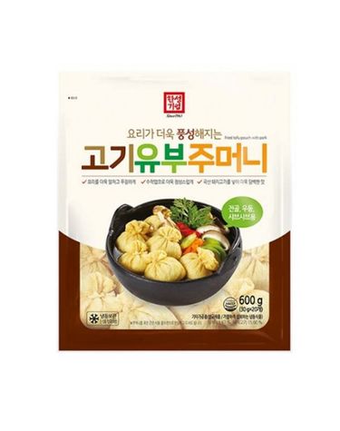 [보리보리] 한성 고기 유부주머니 600g 2개