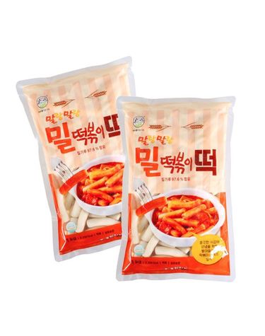 [보리보리] 송학식품 밀떡볶이 떡 1kg 4개