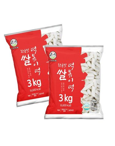 [보리보리] 송학식품 황금빛 쌀떡볶이 3kg 대용량 1개