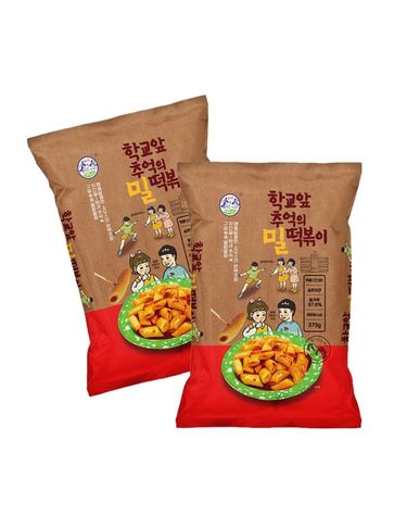 [보리보리] 송학식품 추억의 밀떡볶이 373g 4개