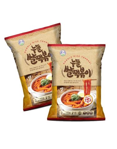 [보리보리] 송학식품 누들 쌀떡볶이떡 373g 4개