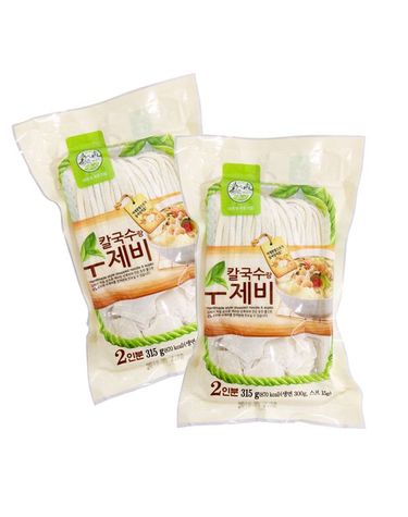 [보리보리] 송학식품 칼국수랑 수제비 315g 4개