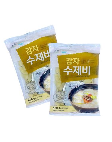 [보리보리] 송학식품 감자수제비 500g 4개