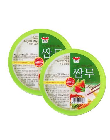 [보리보리] 일미 일가집 쌈무 새콤 350g 고기와 함께 먹는 3개